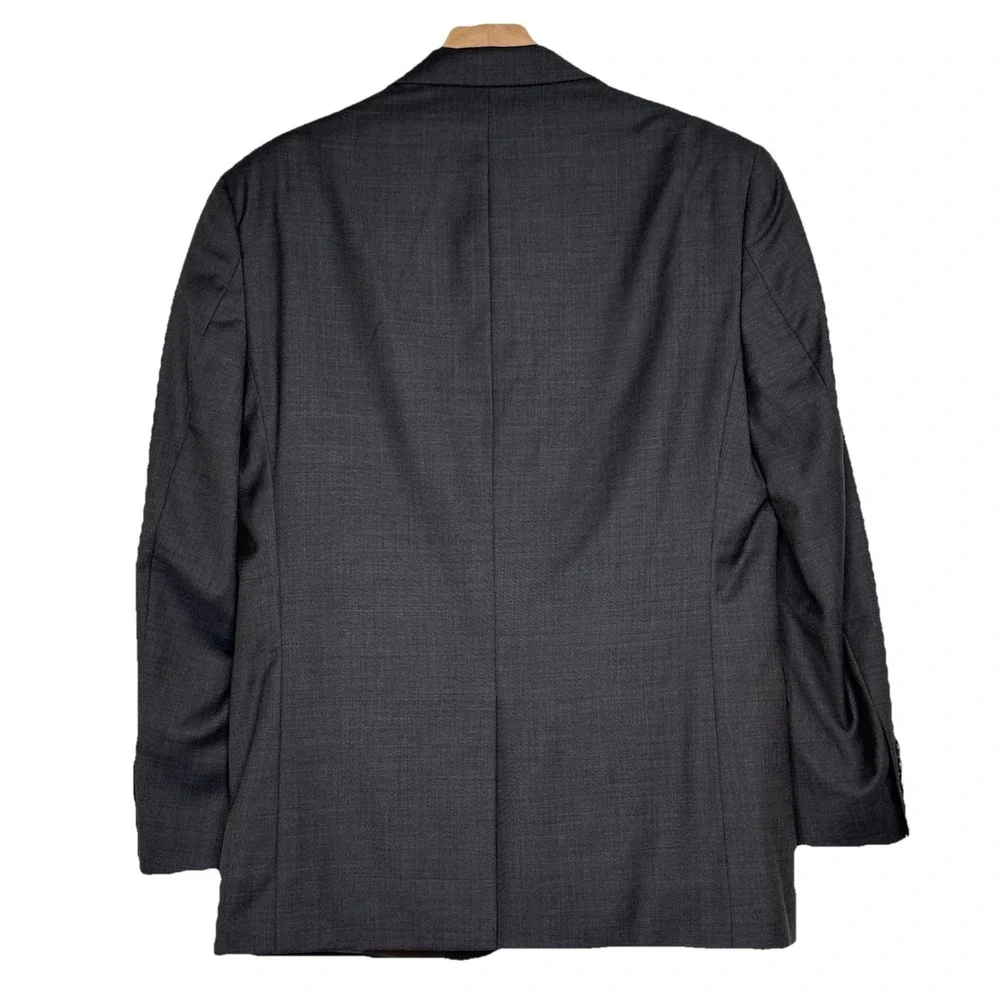 Lauren Ralph Lauren Men's 38S Blazer Grayish Brown 100% Wool 2 Button Sport Coat